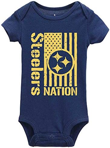 SiYooca בוטיק אופנה בגדי סטילרס האומה יילוד יחיד תינוק בגד קצר שרוול רומפר