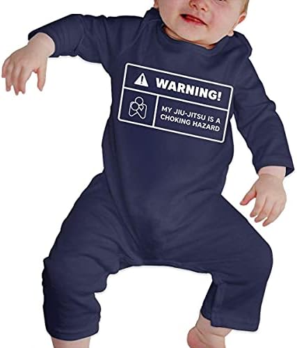 את ג 'יו-ג' יטסו הוא סכנת חנק אצל ילדים תינוק שרוול ארוך Coverall בגד גוף יוניסקס